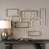 Elias - Wall Art - Bronze And Gold
