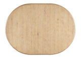 Retreat - Pole Rattan Round Dining Table With 1-20in Leaf