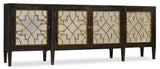 Sanctuary - Four-Door Mirrored Console Table