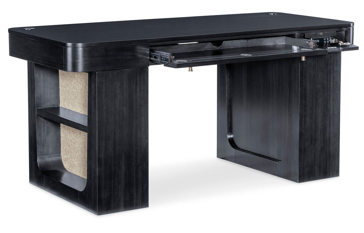 Kenzo - Adjustable-Height Desk - Black