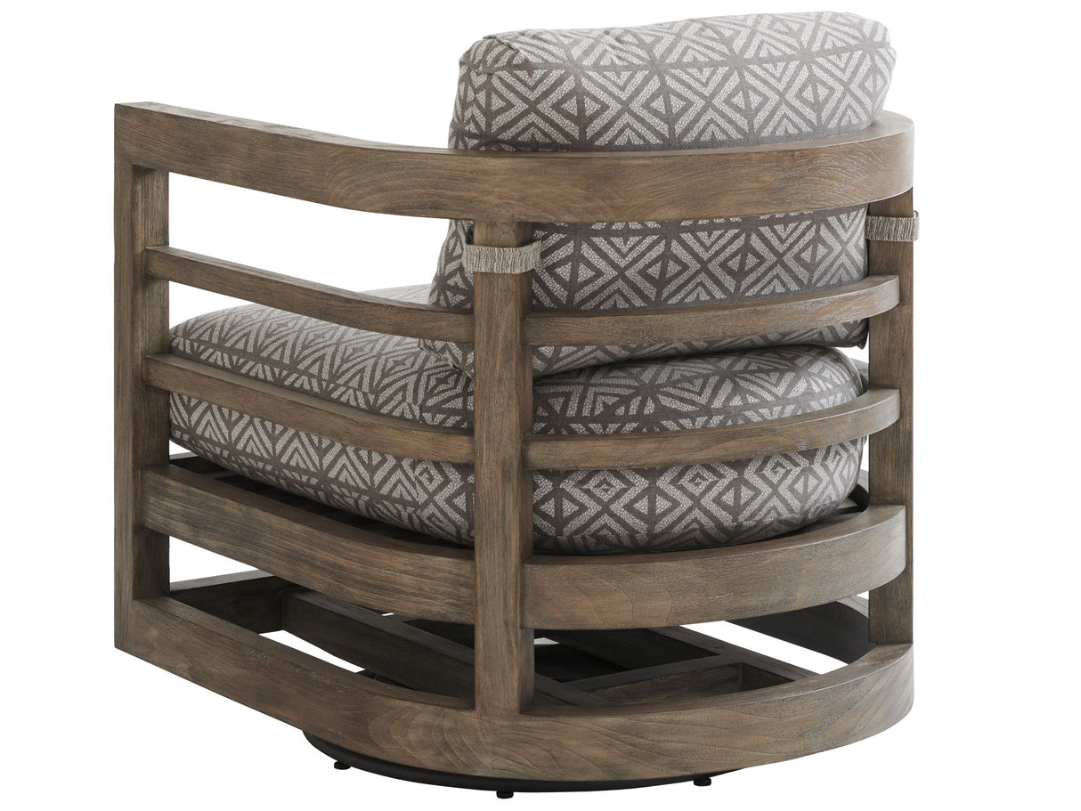 La Jolla - Occasional Swivel Chair - Dark Brown