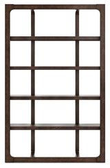 Breckington - Dark Brown - Bookcase