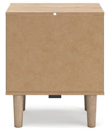 Cielden - One Drawer Night Stand - Two-Tone