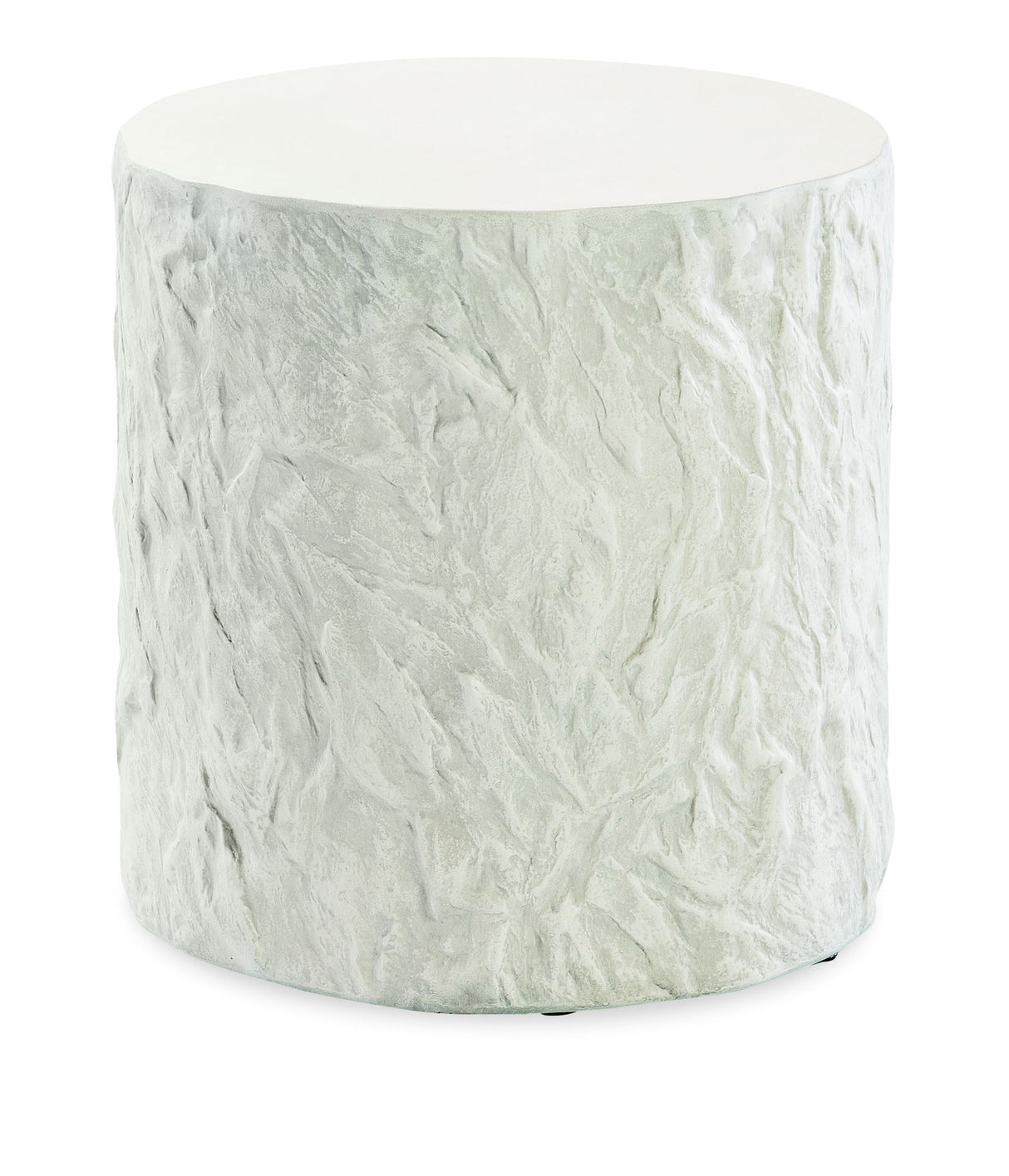 Bazaar - Antique Round End Table - Beige