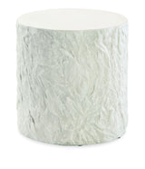 Bazaar - Antique Round End Table - Beige