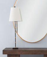 Alamance - Table Lamp - Black / White