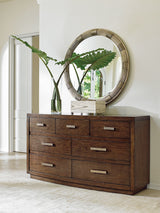 Laurel Canyon - Beverly Round Mirror - Gray