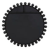 Cyra - Round Mirror - Black