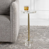Groove - Crystal Drink Table - Gold