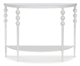 Melange - On The Bright Side Demilune Console - White