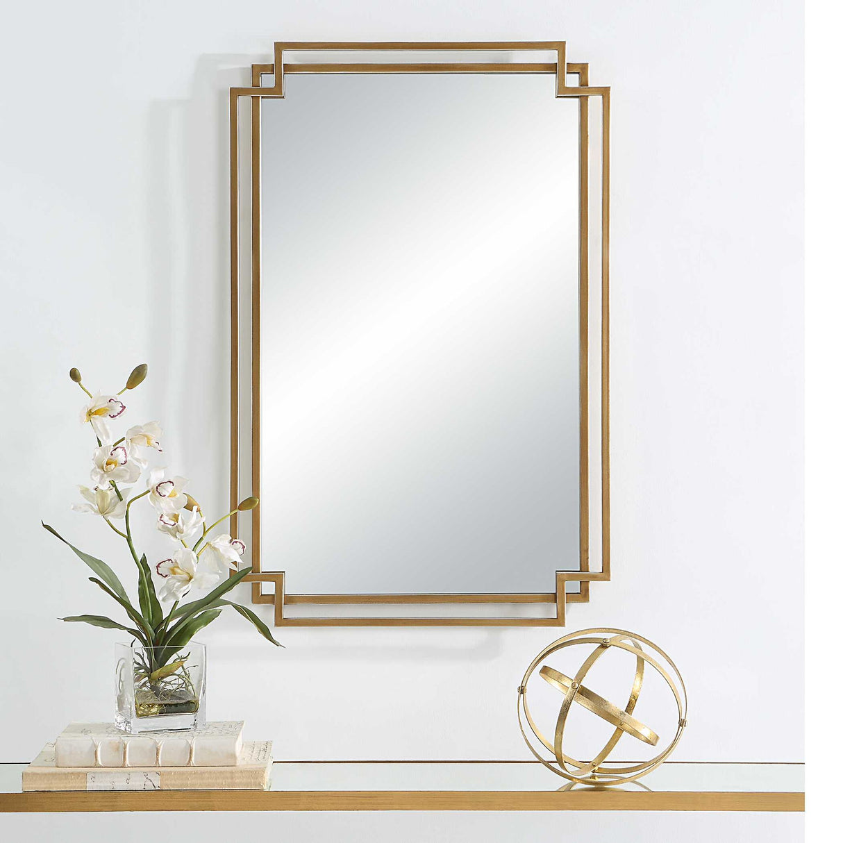 Mirror - Brushed Gold