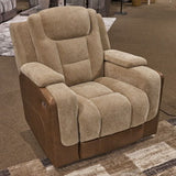 Mixed Motion - Power Recliner With Adjustable Headrest