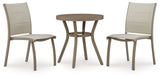 Mission Beach - Chairs With Table Set (Set of 3) - Beige