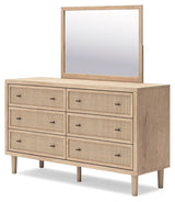 Cielden - Dresser And Mirror - Two-Tone