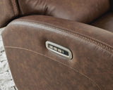 Motion-Max - Swivel Glider Power Recliner - Saddle