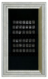 Melange - Glamour Floor Mirror With Jewelry Armoire Storage - Champagne