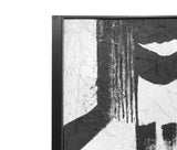 Black And White Canvas Art S22 (Set of 2) - Black