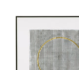 Graphite Canvas Art (Set of 2) - White