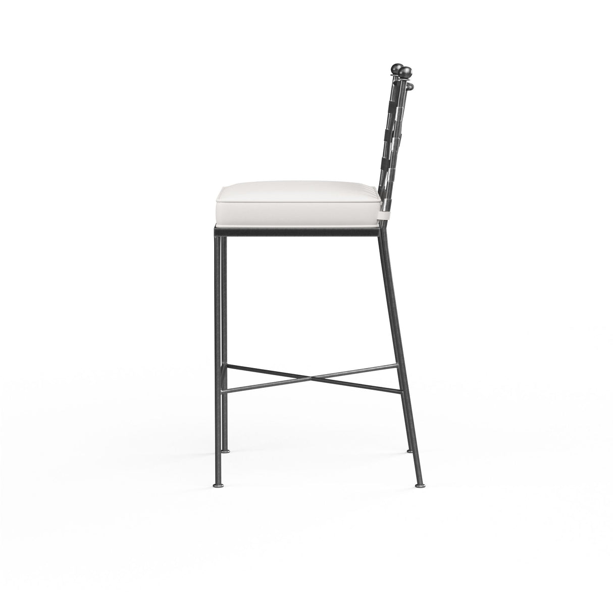 Provence - Barstool - Canvas White