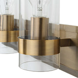 Cardiff - 3 Light Vanity - Antique Brass