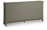Darlock - Accent Cabinet - Warm Gray