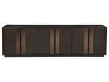 Andare - Long Media Console - Dark Brown