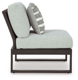 Beachloft - 6-Piece Outdoor Sectional - Black / Gray