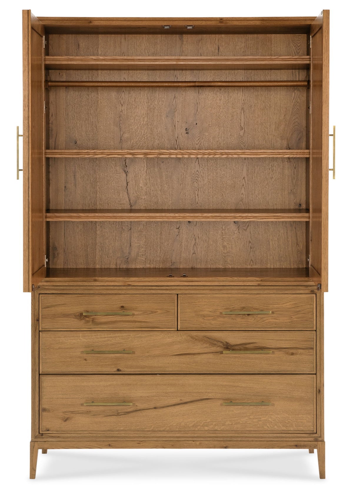 Cashiers - Wardrobe Hutch - Almond