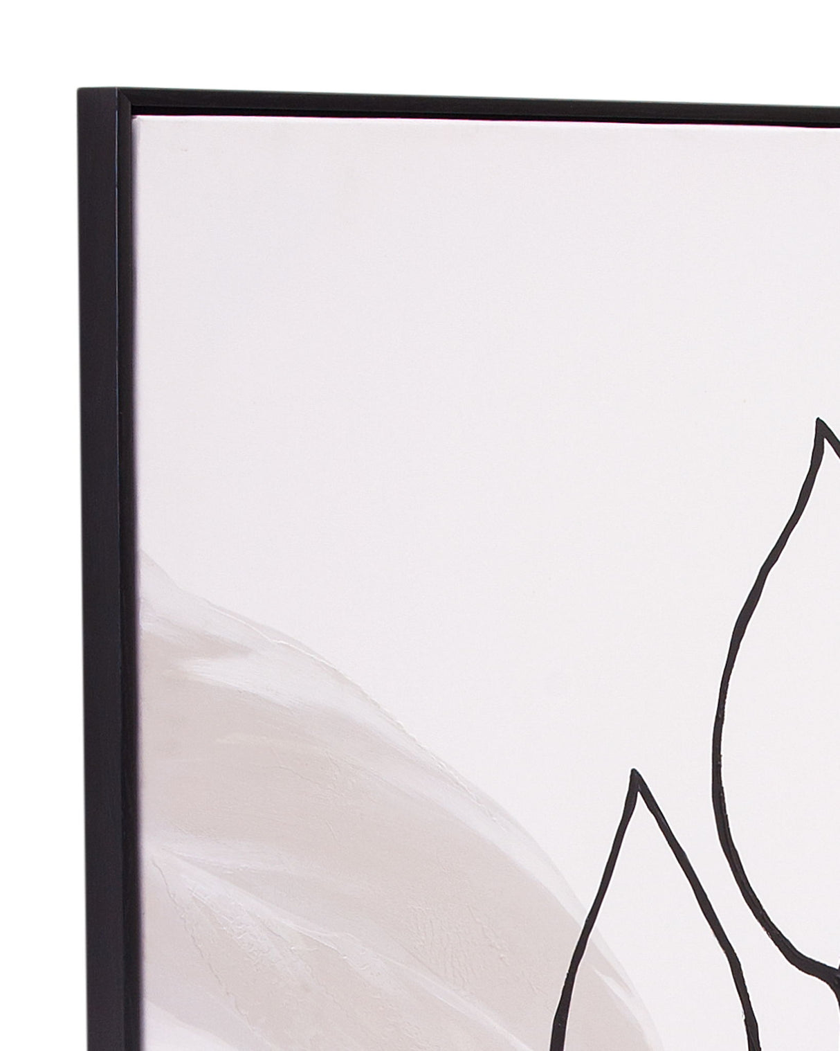 Harmony II Canvas Art - White