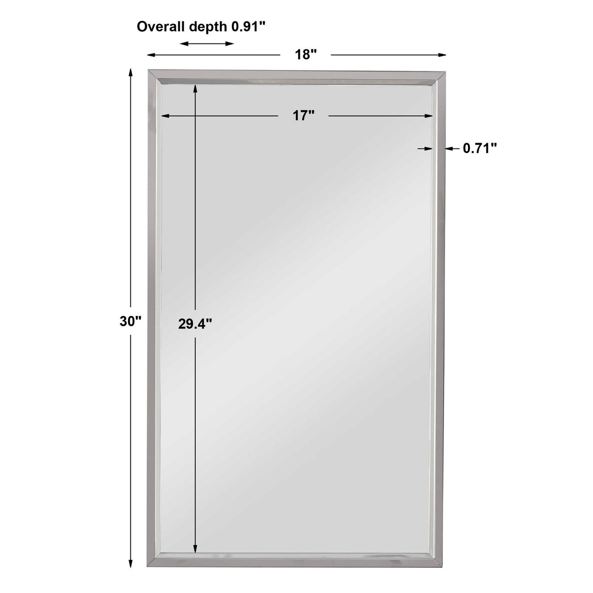 Mirror - Stainless Steel