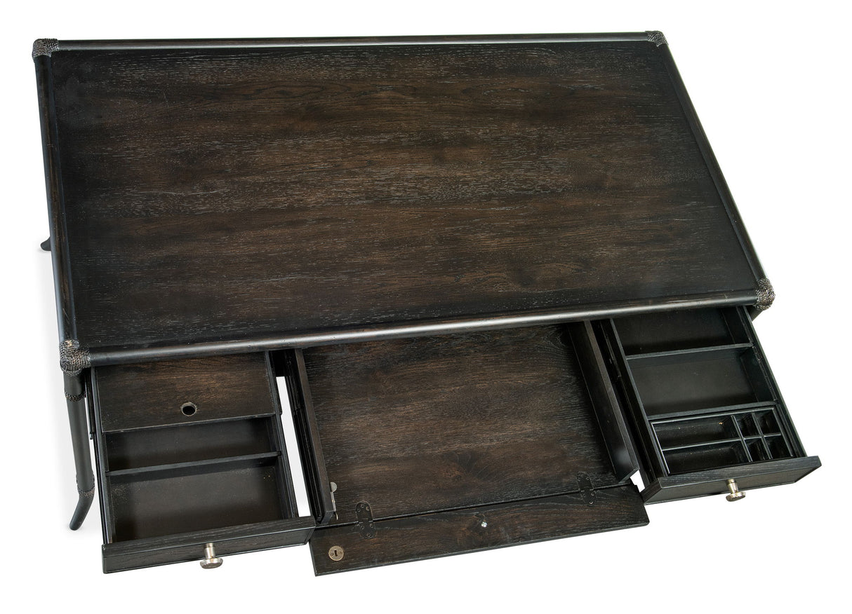 Retreat - Pole Rattan Writing Desk