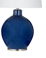 Navy Sphere Table Lamp - Navy