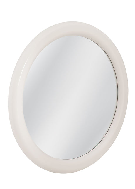 Downing - Wall Mirror - Matte Ivory