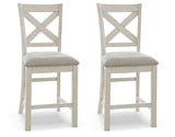 Robbinsdale - Rectangular Counter Height Dining Extension Table Set