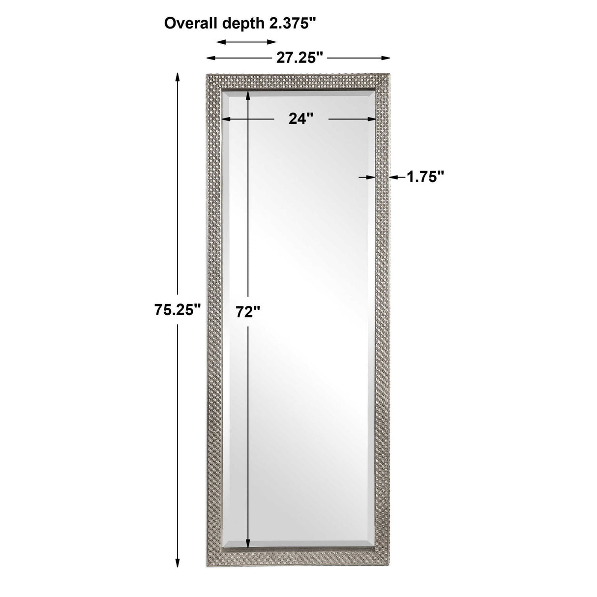 Cacelia - Metallic Mirror - Silver