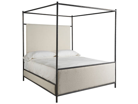 New Modern - Cascade King Canopy Bed - White