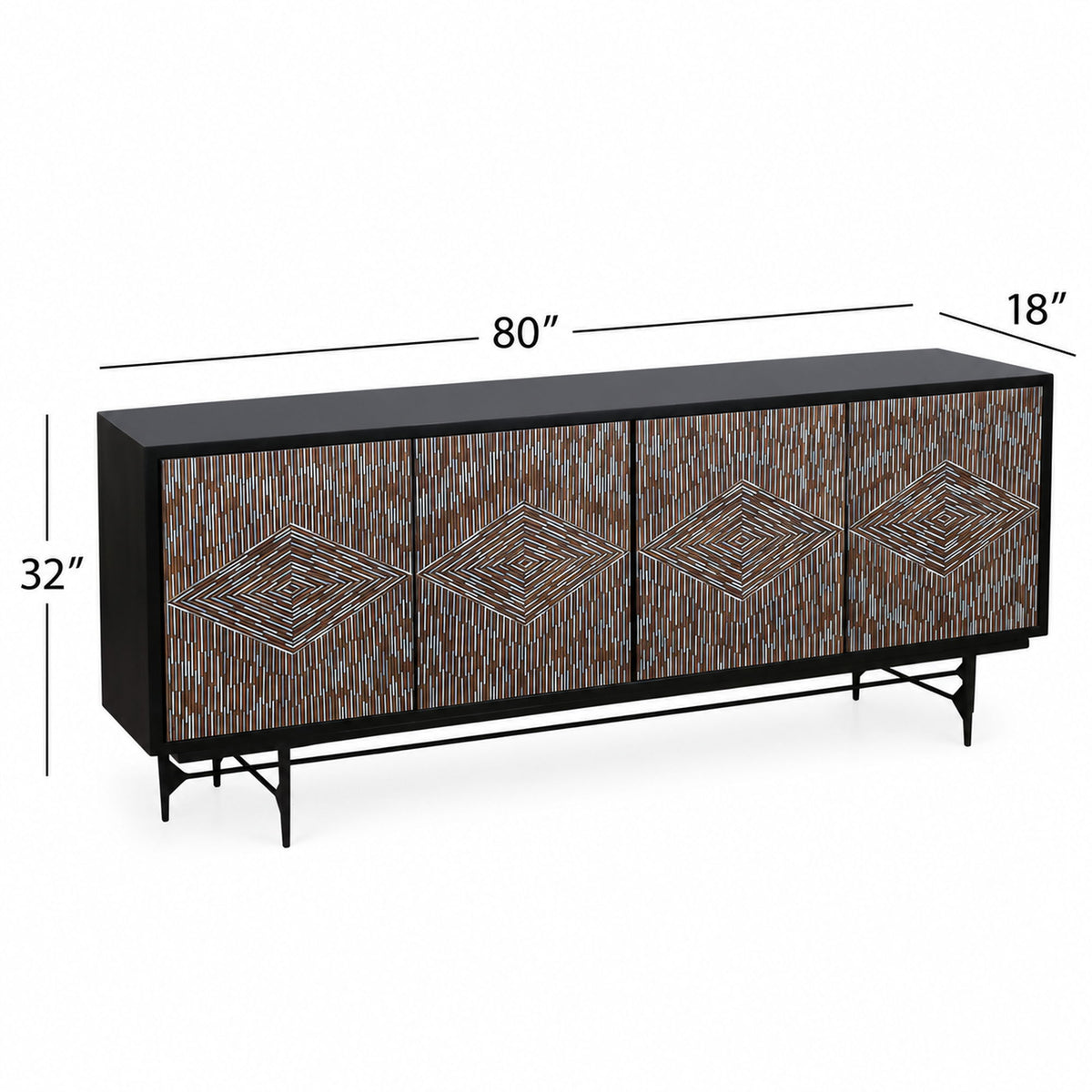 Andreas - Server - Dark Brown Mango