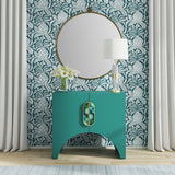Ezra - Wall Mirror - Antique Brass