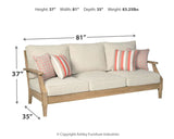 Seabrook Island - Beige - Sofa with Cushion