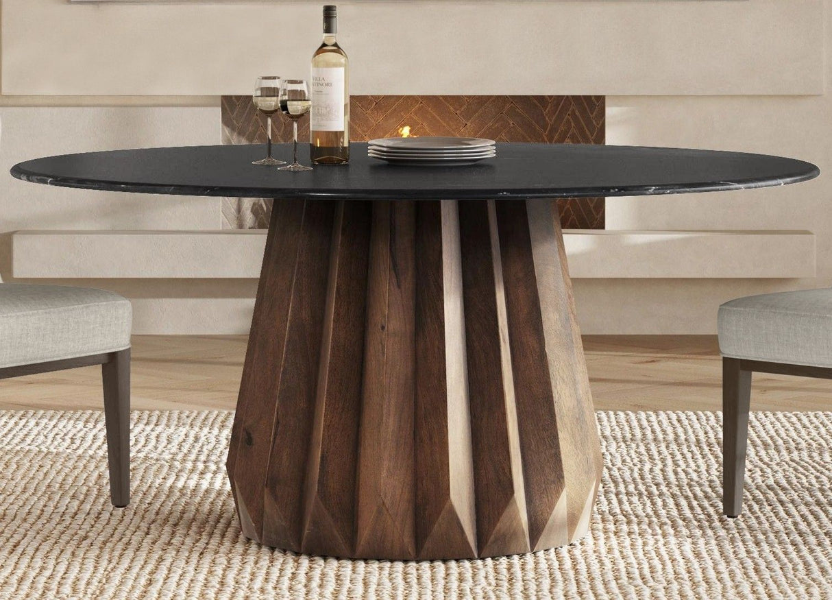 Jennings - Dining Table - Dark Brown