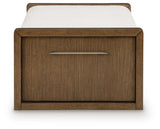 Marxmore - Upholstered Ottoman With Storage - Brown