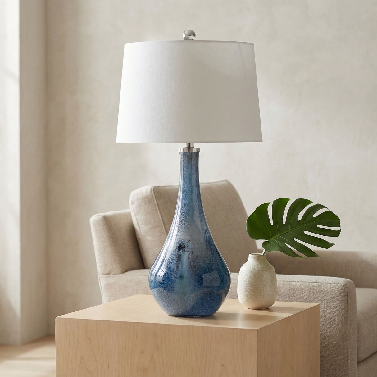 Nanda - Table Lamp - Blue