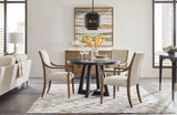 Chapman - Shou Sugi Ban Petite Round Dining Table