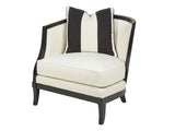Lexington Upholstery - Garland Left Arm Facing Chair - Light Brown / Dark Brown