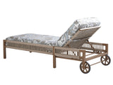 St Tropez - Chaise Lounge - Light Brown
