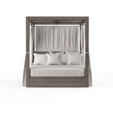 Laguna - Resort King Daybed, No Welt - Canvas Flax / Gray