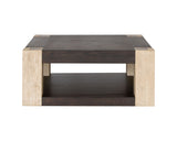 Harmony - Cocktail Table - Carbon Mindi / Blonde Acacia