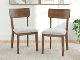 Tameride - Dining Upholstered Side Chair (Set of 2) - Brown
