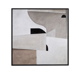 Rakava Framed Canvas - Black