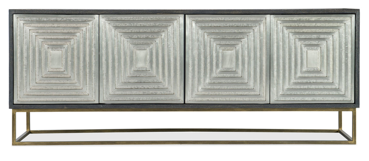 Commerce And Market - Dimensions Credenza - Dark Gray